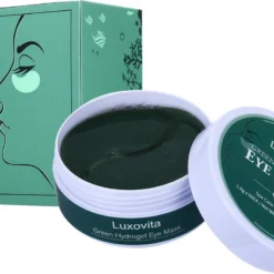 Collageen Oogmasker Luxovita - Wallen Wegwerken/Donkere Kringen/Rimpels - Hydraterend - Zeewier Oog Masker - Eye Pads - Gel Oogmaskers - 60 Stuks