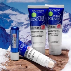 Garnier Ambre Solaire - UVSKI 25SPF - Ski Zonnebrand - Tube - 2 Tubes