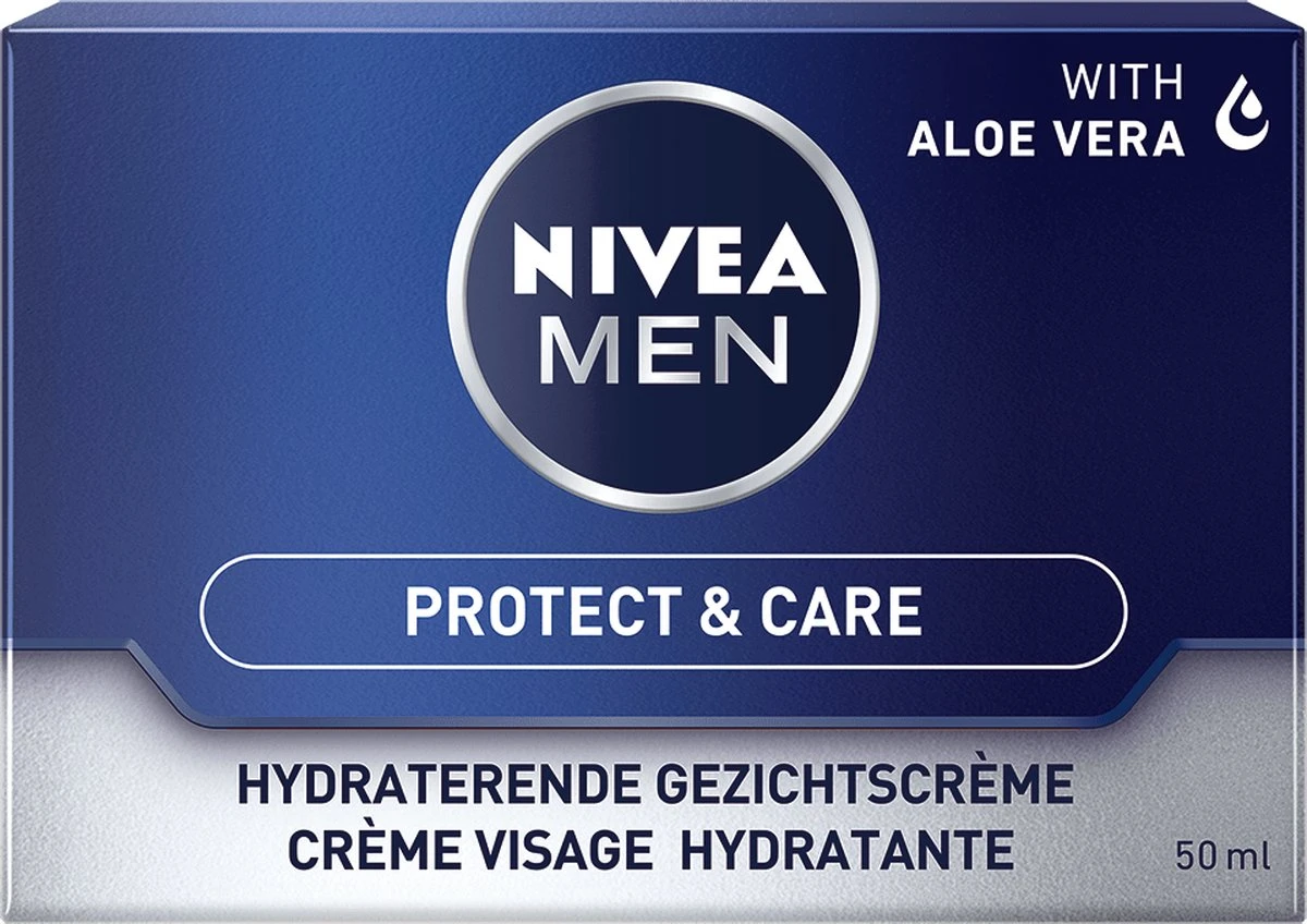 NIVEA MEN Protect & Care Hydraterende Dagcrème - 50 Ml 2 NIVEA MEN Protect & Care Hydraterende Dagcrème - 50 Ml - Afbeelding 2