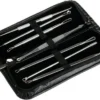 Merkloos Professionele 7 Delige Mee-eters & Acne Verwijderen Set - Blackhead Killer - Remover Comedonenlepel - Puisten Verwijderaar - Comedonendrukker - Mee-eter Lepel