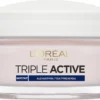 L’Oréal Paris Triple Active Nachtcrème - 50 Ml - Hydraterend