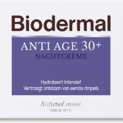 Biodermal Anti Age 30+ - Nachtcrème Tegen Huidveroudering - 50ml 6 Biodermal Anti Age 30+ - Nachtcrème Tegen Huidveroudering - 50ml -Zacht Huid Verkoop 1200x977 3