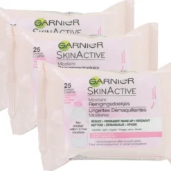 Garnier - SkinActive - Micellaire Reinigingsdoekjes Gevoelige Huid - 3 X 25 Stuks - Gezichtsreiniging - Voordeelverpakking 7 Garnier - SkinActive - Micellaire Reinigingsdoekjes Gevoelige Huid - 3 X 25 Stuks - Gezichtsreiniging - Voordeelverpakking -Zacht Huid Verkoop 1200x990 3