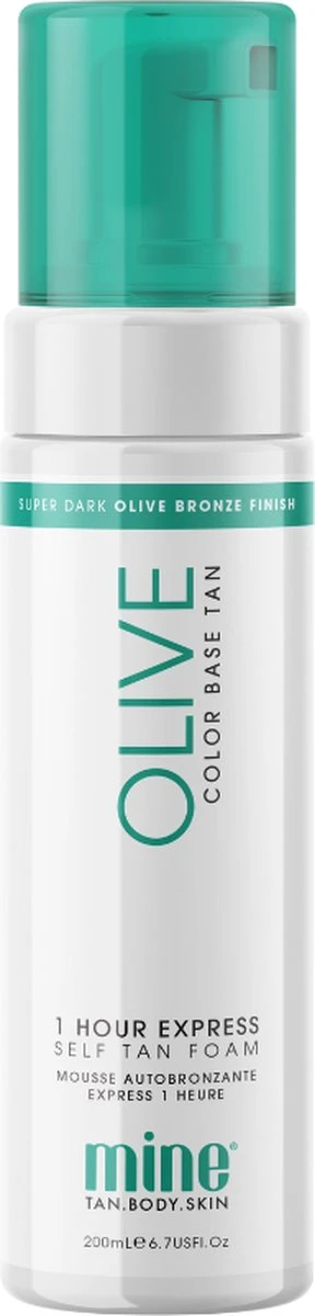 Minetan - Olive Self Tanning Foam For Very Dark Tan (Super Dark) - 200ml 7 Minetan - Olive Self Tanning Foam For Very Dark Tan (Super Dark) - 200ml - Afbeelding 7
