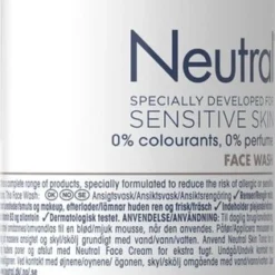 Neutral Parfumvrij - 150 Ml - Face Wash -Zacht Huid Verkoop 314x1200 8