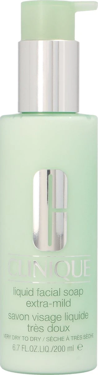Clinique Liquid Facial Soap Gezichtsreiniger Extra Mild - 200 Ml 2 Clinique Liquid Facial Soap Gezichtsreiniger Extra Mild - 200 Ml - Afbeelding 2