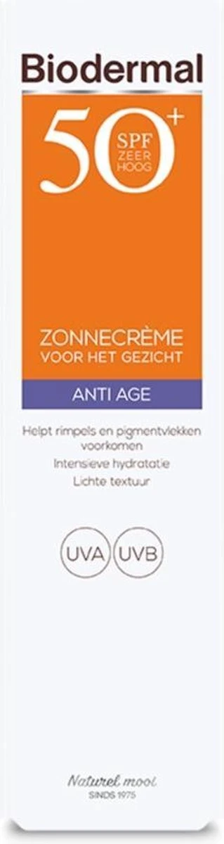 Biodermal Zonnebrand - Anti Age Zonnecrème Voor Het Gezicht - SPF 50 - 40ml 4 Biodermal Zonnebrand - Anti Age Zonnecrème Voor Het Gezicht - SPF 50 - 40ml - Afbeelding 4