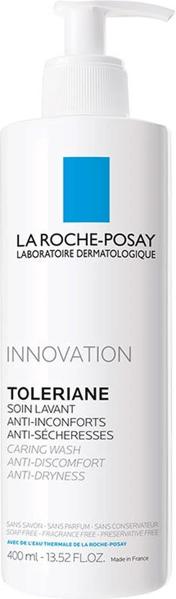 La Roche-Posay Toleriane Hydraterende Wascreme - 400ml - Reinigt 2 La Roche-Posay Toleriane Hydraterende Wascreme - 400ml - Reinigt - Afbeelding 2
