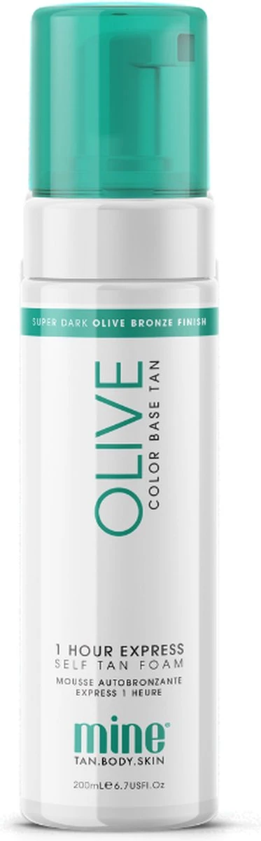 Minetan - Olive Self Tanning Foam For Very Dark Tan (Super Dark) - 200ml 9 Minetan - Olive Self Tanning Foam For Very Dark Tan (Super Dark) - 200ml - Afbeelding 9
