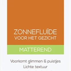 Biodermal Zonnebrand - Matterende Zonnefluïde Voor Het Gezicht SPF 30 - 40ml - Voorkomt Glimmen En Puistjes -Zacht Huid Verkoop 376x1200