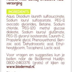 Biodermal Vette & Gemengde Huid Face Gel - 150ml – Bij Overtollig Talg, Puistjes En Onzuiverheden -Zacht Huid Verkoop 385x1200 4