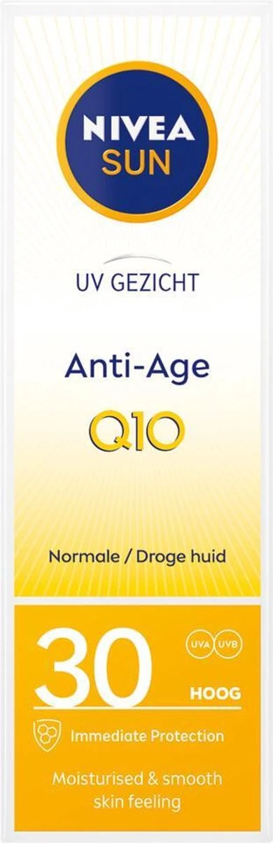 Nivea Sun UV Anti-Age En Anti-Pigment Gezicht Zonnebrand SPF 30 50 Ml 2 Nivea Sun UV Anti-Age En Anti-Pigment Gezicht Zonnebrand SPF 30 50 Ml - Afbeelding 2