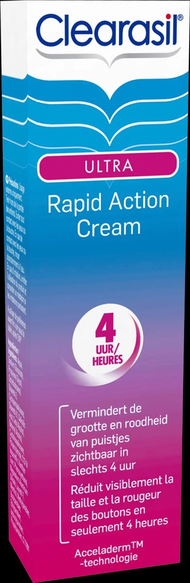 Clearasil Ultra Rapid Action Cream Behandelingscreme - 15 Ml 3 Clearasil Ultra Rapid Action Cream Behandelingscreme - 15 Ml - Afbeelding 3