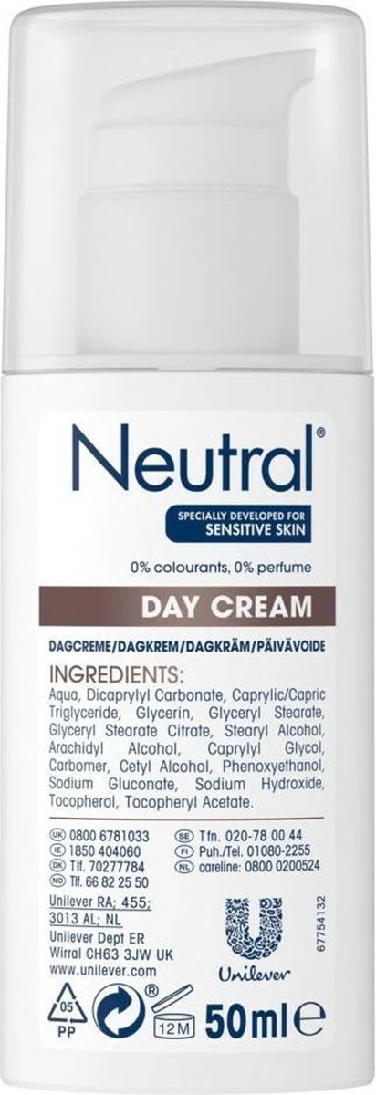 Neutral Gezichtsreiniging 0% Face Cream Parfumvrij - 50 Ml - 2 Neutral Gezichtsreiniging 0% Face Cream Parfumvrij - 50 Ml - - Afbeelding 2