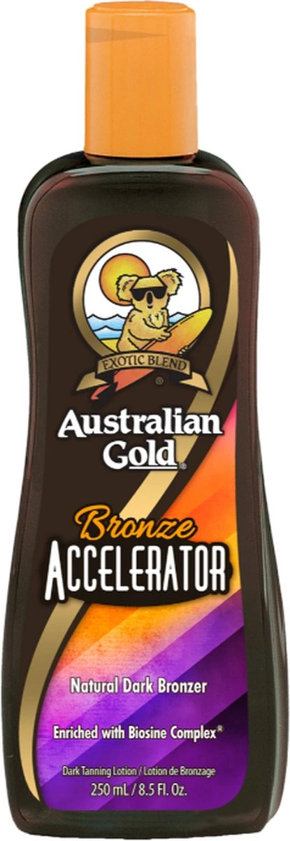 Australian Gold Bronze Accelerator Tanning Lotion - 250 Ml 3 Australian Gold Bronze Accelerator Tanning Lotion - 250 Ml - Afbeelding 3