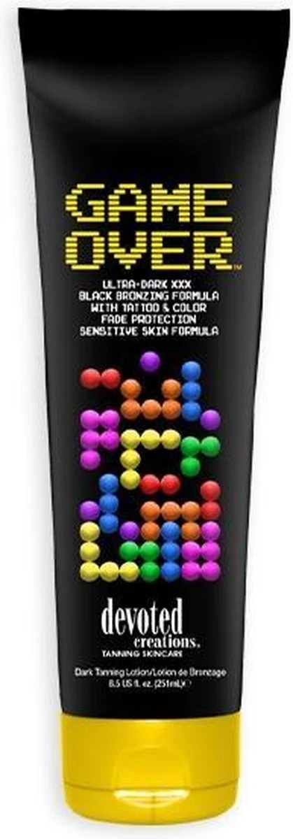 Devoted Creations - Game Over Zonnebankcreme - 251ml 3 Devoted Creations - Game Over Zonnebankcreme - 251ml - Afbeelding 3