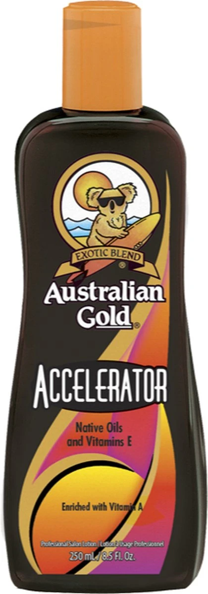 Australian Gold Dark Tanning Accelerator - 250 Ml - Zonnebankcrème 2 Australian Gold Dark Tanning Accelerator - 250 Ml - Zonnebankcrème - Afbeelding 2