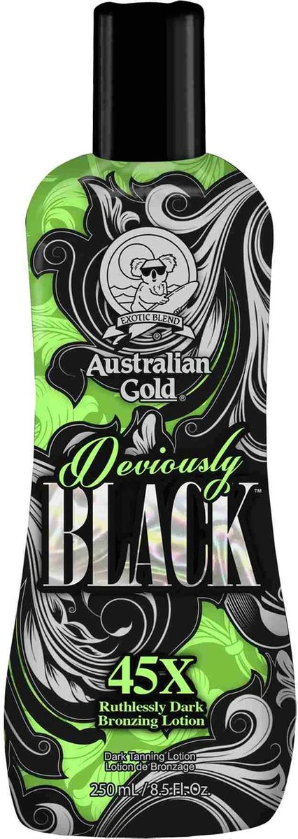 Australian Gold Deviously Black Zonnebankcrème - 250 Ml 2 Australian Gold Deviously Black Zonnebankcrème - 250 Ml - Afbeelding 2