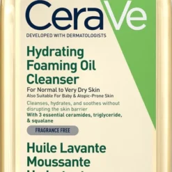 CeraVe - Hydrating Foaming Oil Cleanser - Voor Normale Tot Droge Huid - 236ml