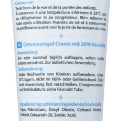 Jacare Cetomacrogol Creme 20% Vaseline 100 Gr -Zacht Huid Verkoop 458x1200 5
