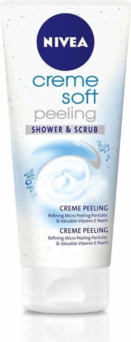 NIVEA Creme Soft Peeling Douche & Scrub 3 NIVEA Creme Soft Peeling Douche & Scrub - Afbeelding 3