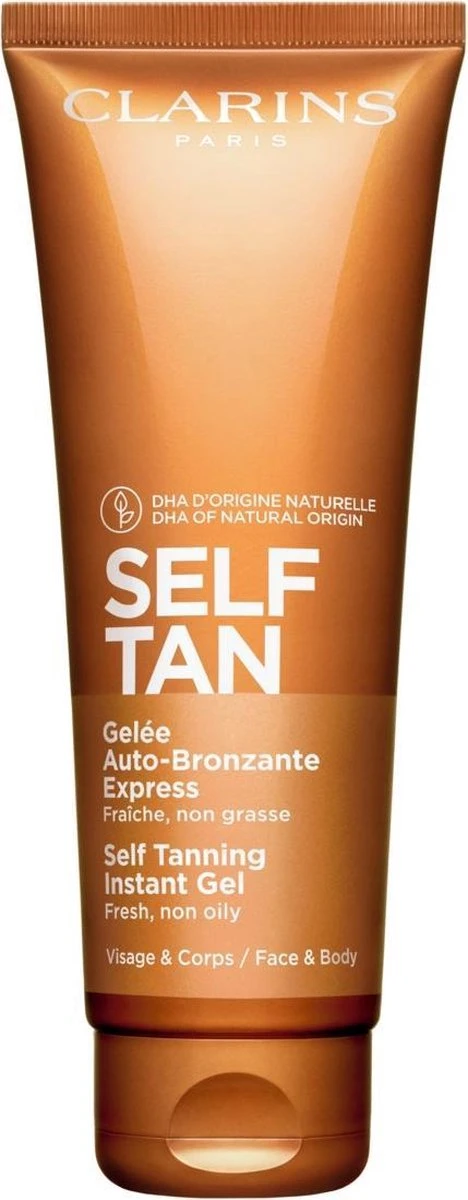 Clarins Self Tanning Instant Gel - Zelfbruiner - 125 Ml 1 Clarins Self Tanning Instant Gel - Zelfbruiner - 125 Ml