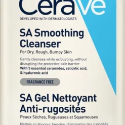 CeraVe - SA Smoothing Cleanser - Reinigingsgel - Droge Tot Ruwe Huid - 473 Ml