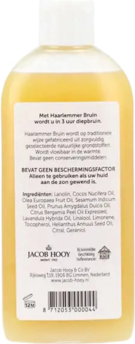 Haarlemmerbruin 250 Ml - Jacob Hooy 2 Haarlemmerbruin 250 Ml - Jacob Hooy - Afbeelding 2