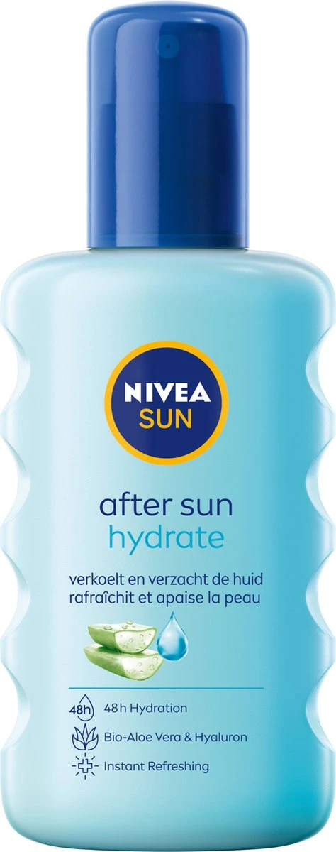 NIVEA SUN Hydraterende Kalmerende After Sun Spray - 200 Ml 1 NIVEA SUN Hydraterende Kalmerende After Sun Spray - 200 Ml