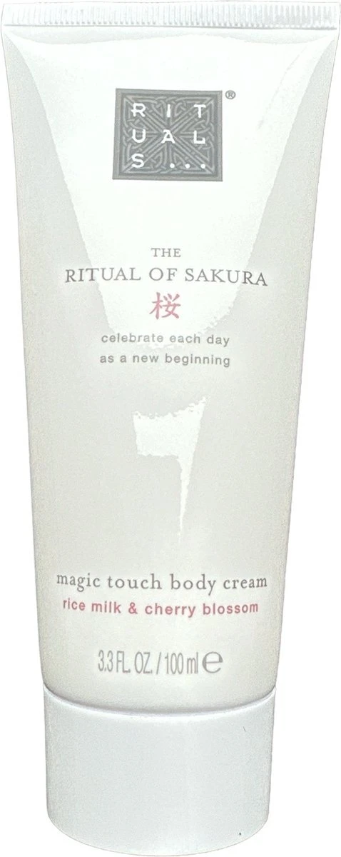 Rituals The Ritual Of Sakura Magic Touch Body Cream 100 Tube - 3 Pack - Rice Milk En Cherry Blossom 2 Rituals The Ritual Of Sakura Magic Touch Body Cream 100 Tube - 3 Pack - Rice Milk En Cherry Blossom - Afbeelding 2