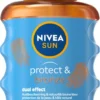 NIVEA SUN Protect & Bronze Beschermende Olie Spray SPF 20 - 200 Ml