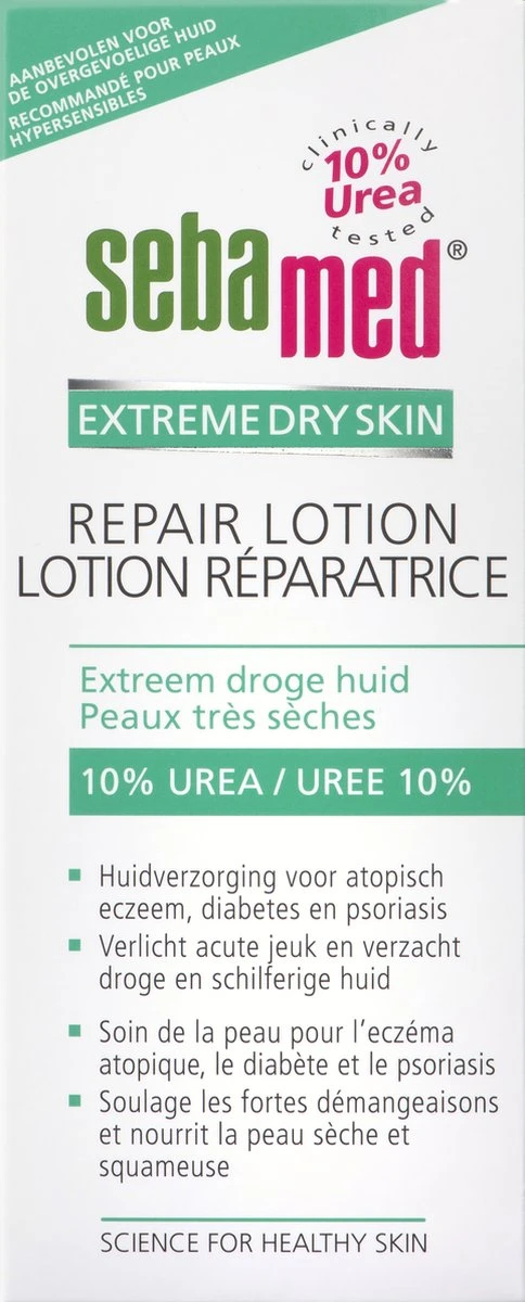 Sebamed Extreme Dry Urea Repair - Lotion 10% - Huidverzorging - 200 Ml 2 Sebamed Extreme Dry Urea Repair - Lotion 10% - Huidverzorging - 200 Ml - Afbeelding 2