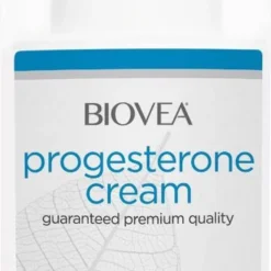 Biovea – Natuurlijke Progesteron Crème – Vermindert Opvliegers, Symptomen Van PMS En Normaliseert Menstruatiecycli – Bouwsteen Voor De Belangrijkste Hormonen – Verhoogt Het Gevoel Van Welzijn – 45 Dagen Voorraad (59 Ml.)