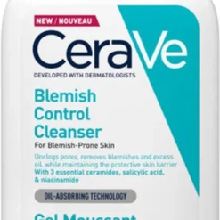 CeraVe Blemish Control Cleanser - 236ml - Gezichtsreiniger Voor Huid Met Neiging Tot Acne