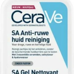CeraVe - SA Smoothing Cleanser - Reinigingsgel - Droge Tot Ruwe Huid - 236 Ml
