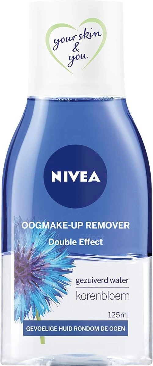 NIVEA Double Effect Waterproof - 125 Ml - Oogmake-up Remover 5 NIVEA Double Effect Waterproof - 125 Ml - Oogmake-up Remover - Afbeelding 5