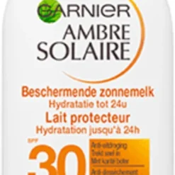 Garnier Ambre Solaire Hydraterende Zonnebrand Melk SPF 30 - 200 Ml -Zacht Huid Verkoop 505x1200 1
