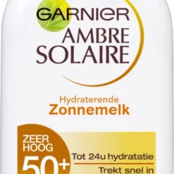 Garnier Ambre Solaire Zonnebrandcrème SPF 50+ - 200 Ml - Hydraterend