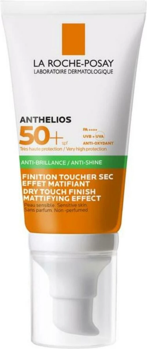 La Roche-Posay Anthelios Dry Touch Anti-glim Zonnebrand SPF50+ - 50 Ml 6 La Roche-Posay Anthelios Dry Touch Anti-glim Zonnebrand SPF50+ - 50 Ml - Afbeelding 6