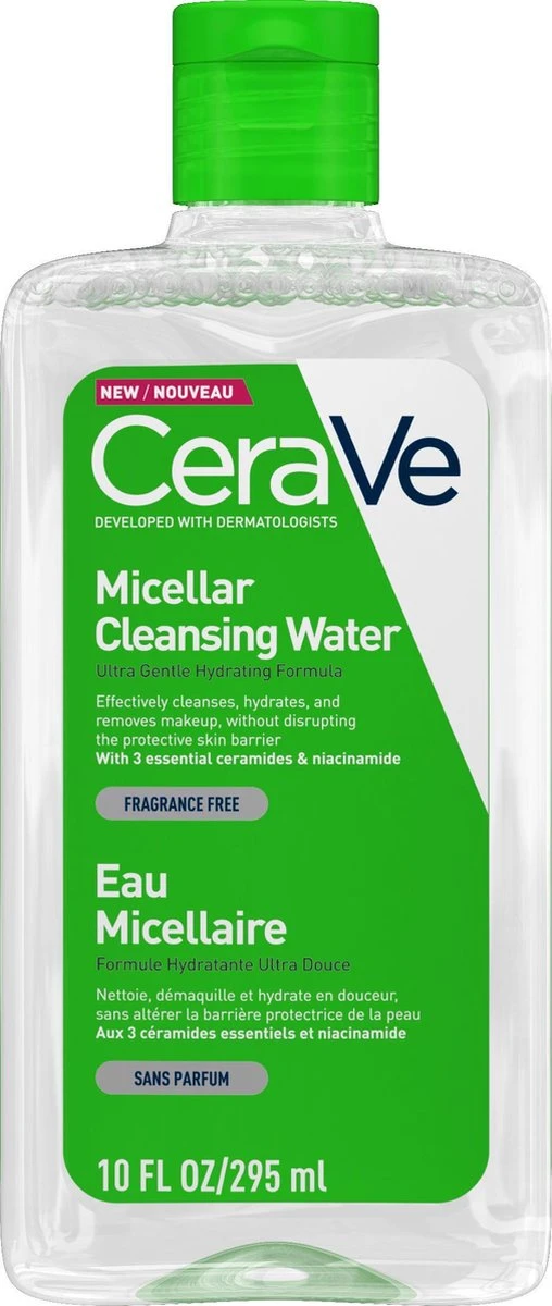 CeraVe - Micellair Water - Reinigingstonic - Gezichtsreiniger - 295 Ml 1 CeraVe - Micellair Water - Reinigingstonic - Gezichtsreiniger - 295 Ml