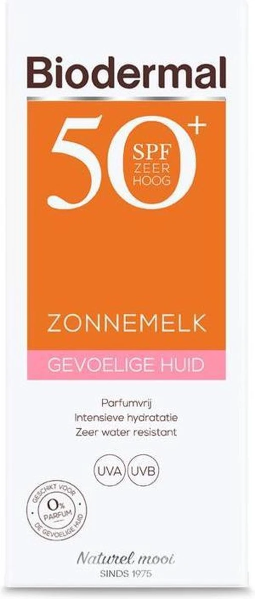 Biodermal Zonnemelk Gevoelige Huid - Zonnebrand Voor De Gevoelige Huid -SPF50+ 200 Ml 10 Biodermal Zonnemelk Gevoelige Huid - Zonnebrand Voor De Gevoelige Huid -SPF50+ 200 Ml - Afbeelding 10