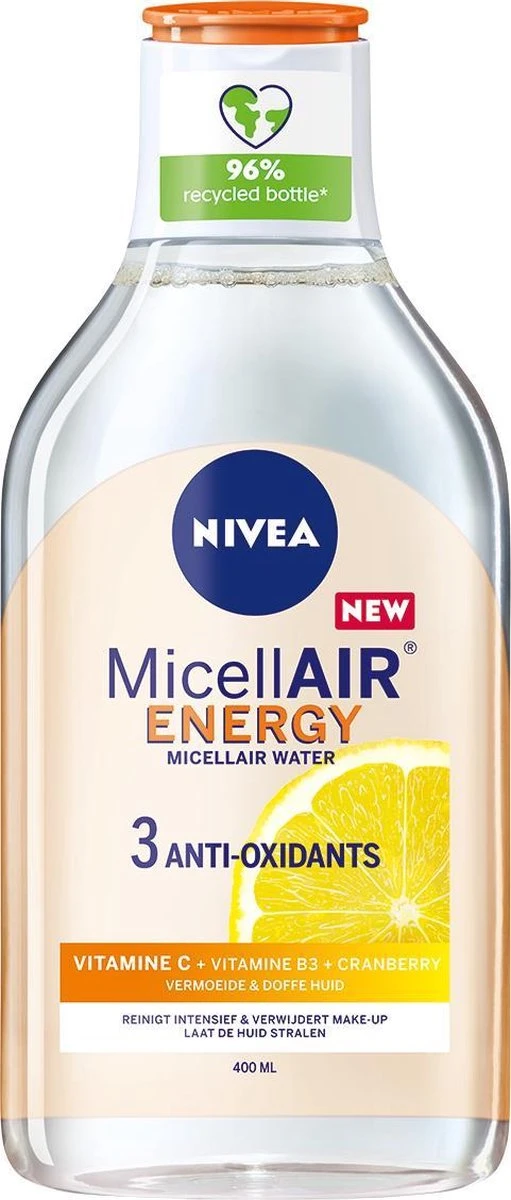 NIVEA Micellair Water Energy Vitamin C 400 ML 1 NIVEA Micellair Water Energy Vitamin C 400 ML
