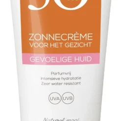 Biodermal Zonnebrand Voor De Gevoelige Huid - SPF 50 - Zonnebrand Voor Het Gezicht - 50ml