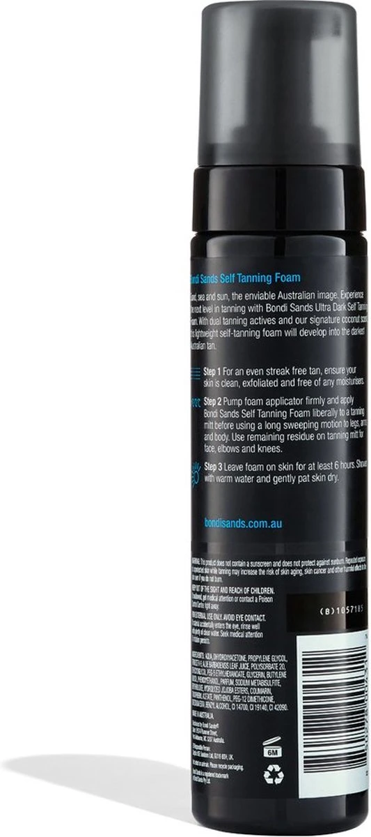 Bondi Sands - Foam Dark - Self Tanning - 200 Ml 5 Bondi Sands - Foam Dark - Self Tanning - 200 Ml - Afbeelding 5