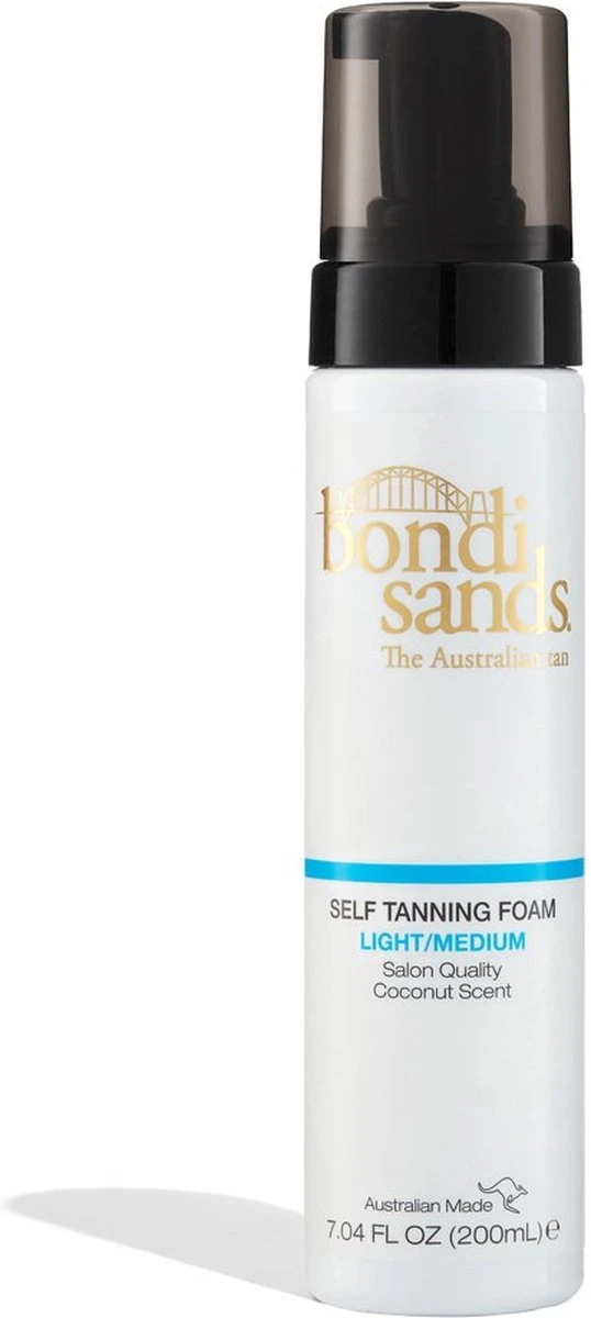 Bondi Sands - Self Tanning Foam - Zelfbruiner - Light/Medium - 200 Ml 4 Bondi Sands - Self Tanning Foam - Zelfbruiner - Light/Medium - 200 Ml - Afbeelding 4