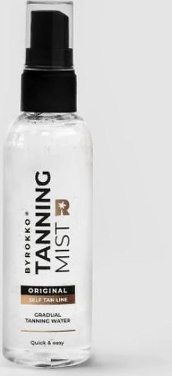 BYROKKO - Tanning Mist - Zelfbruiner - Gezicht, Hals En Borst Bruiner - Hydrateren En Bruinigen Van Het Gezicht - Geen Vlekken - 100 ML Spray 1 BYROKKO - Tanning Mist - Zelfbruiner - Gezicht, Hals En Borst Bruiner - Hydrateren En Bruinigen Van Het Gezicht - Geen Vlekken - 100 ML Spray
