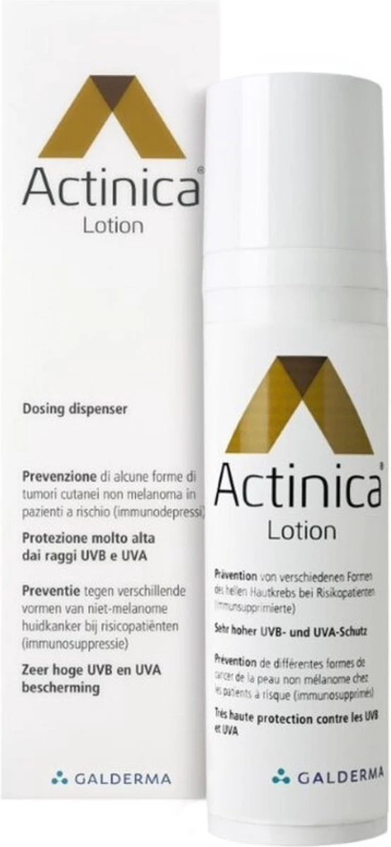 Actinica Zonnebrand Lotion SPF50+ 80 Gram 4 Actinica Zonnebrand Lotion SPF50+ 80 Gram - Afbeelding 4