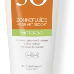 Biodermal Zonnebrand - Matterende Zonnefluïde Voor Het Gezicht SPF 30 - 40ml - Voorkomt Glimmen En Puistjes -Zacht Huid Verkoop 561x1200 2
