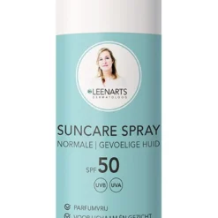 Drs Leenarts Suncare Spray SPF50 - Zonnebrand Gezicht - Gevoelige En Normale Huid - Parfumvrij - 200ml