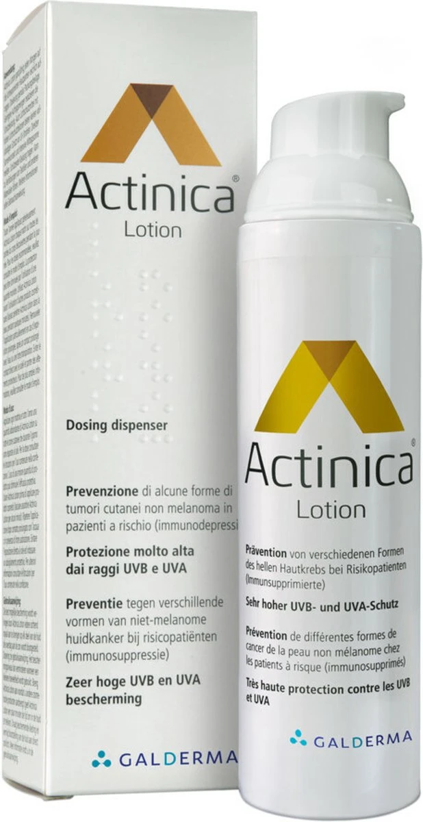 Actinica Zonnebrand Lotion SPF50+ 80 Gram 1 Actinica Zonnebrand Lotion SPF50+ 80 Gram